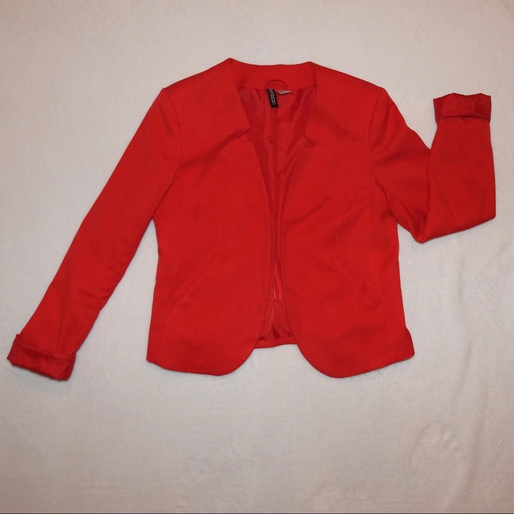 Red blazer